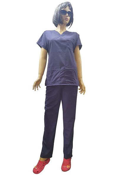 AFİ TEKSTİL بدلة D.greys Yarasakol Doctor Nurse Jersey من نسيج تيريكوتون المستورد للجنسين