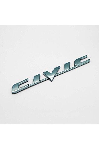 Genel Markalar Honda Cıvıc Fd6 (07-12) Model Uyumlu Bagaj Yazısı En:17,6cm Yü...
