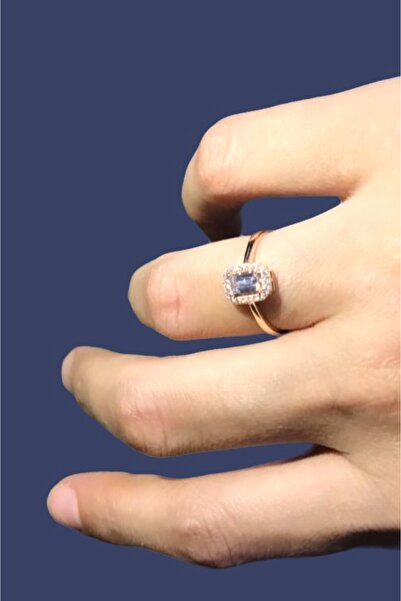 Altınaşkı Baget Tektaş Altın Yüzük