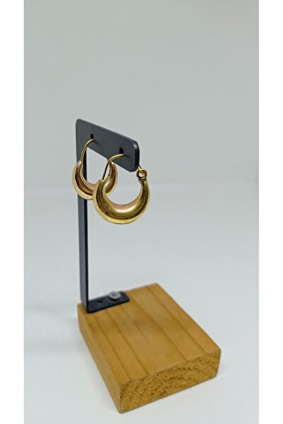 mama india alaçatı أقراط دائرية بتصميم عصري من النحاس بلون ذهبي عتيق رقم: 130