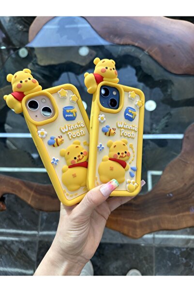 SEDA STORE Winnie iPhone 13 Pro Max Uyumlu Telefon Kılıfı