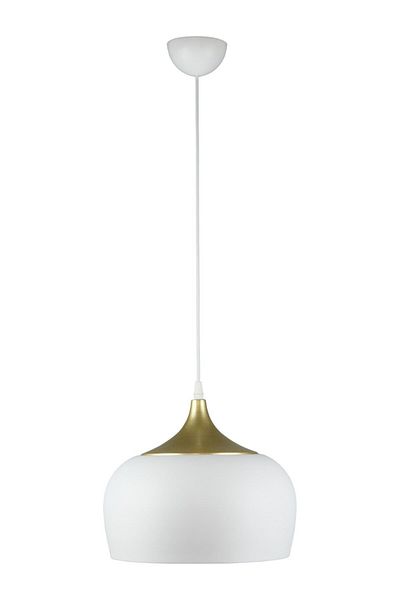 Fer Avize Sona Special Design White Metal Cafe - Kitchen Single Chandelier