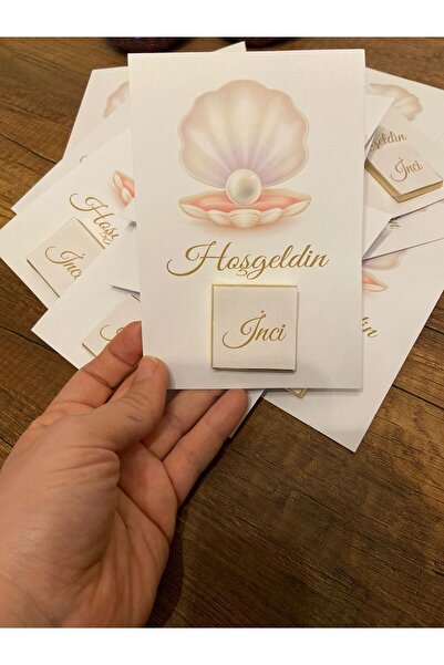 İdalin Concept 50 adet Hoşgeldin Bebek Çikolatası Yenidoğan Doğumgünü 1 Yaş Ç...