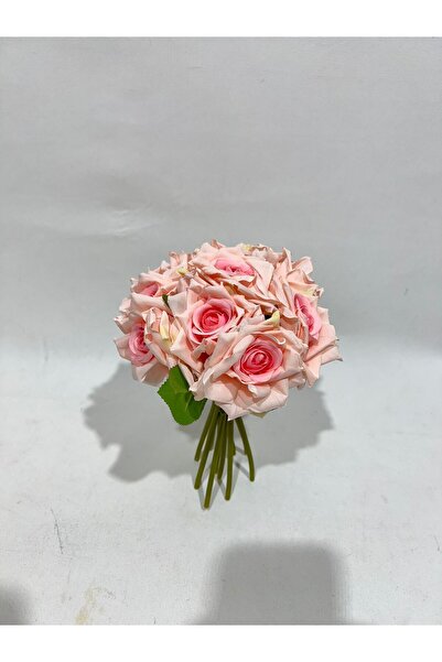 yapay çiçek dünyası 10’lu Lüx Gül Demeti