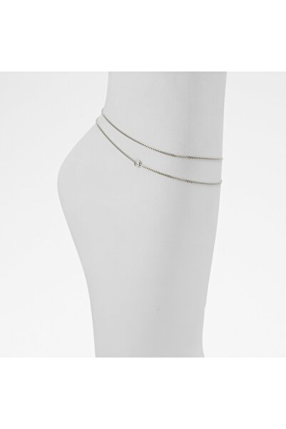 Aldo Alabrinna Silver Anklet For Women