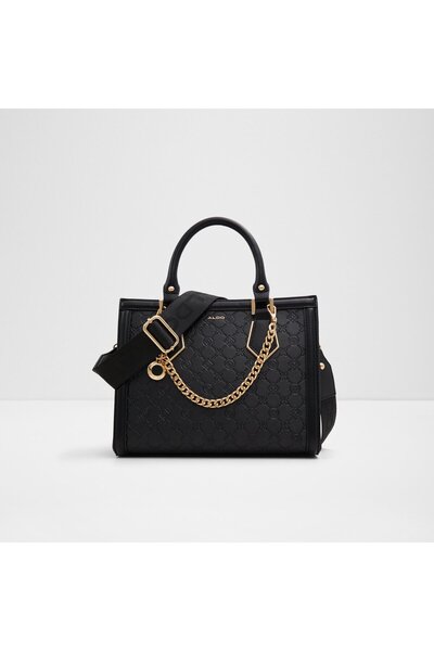 Aldo Mondiane Black Satchel For Women
