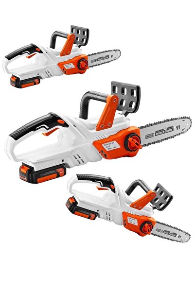 DYNAMİC MAX 598vf 30 Cm Pala Bakır Sargılı Çift Akülü Dal Ağaç Bıçkı Kesme Mo...