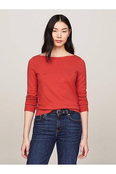 Tommy Hilfiger Boat Neck Jersey Jumper