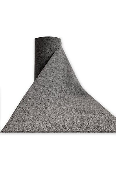 ÖZBALBAN Kıvırcık Paspas Kaymaz Paspas 14 Mm Gri Yolluk Antibakteriyal Hijyenik