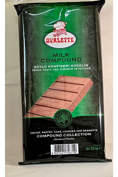 Katsan Ovalette Ovalette Sütlü Konfiseri Çikolata