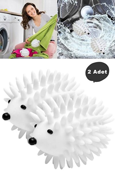 Seram Collection 2 Adet Kirpi Model Tüy Toplayıcı Kırışık Önleyici Çamaşır Ku...