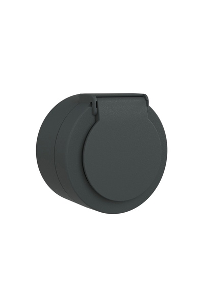 OVİVO Ovivo Xone - Anthracite Earth Socket with Plaster Color and Top Cover