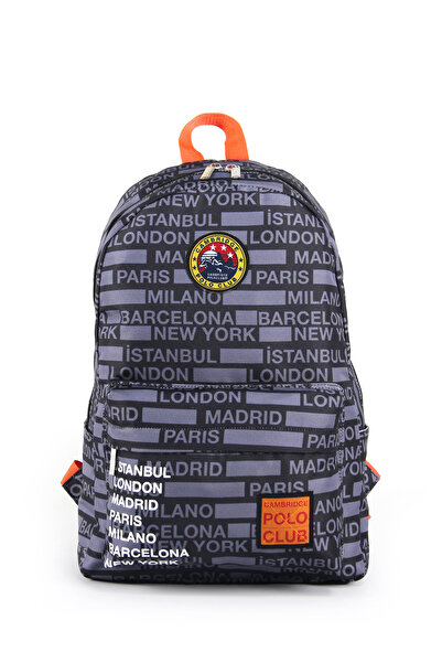 Cambridge Polo Club Cities Ön Bölmeli Unisex Sırt Çantası