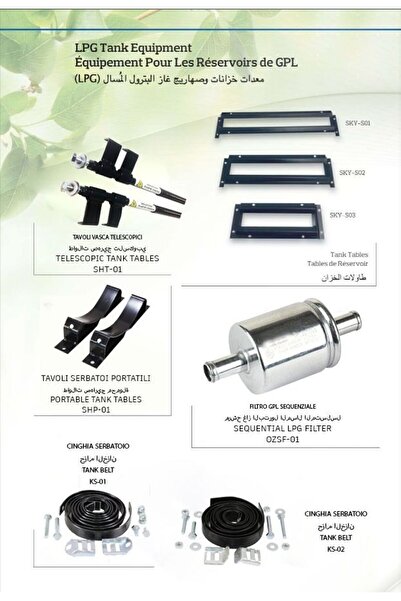 öztürkler LPG CNG TANK BAĞLANTI ELEMANI (LPG CNG TANK BELT)