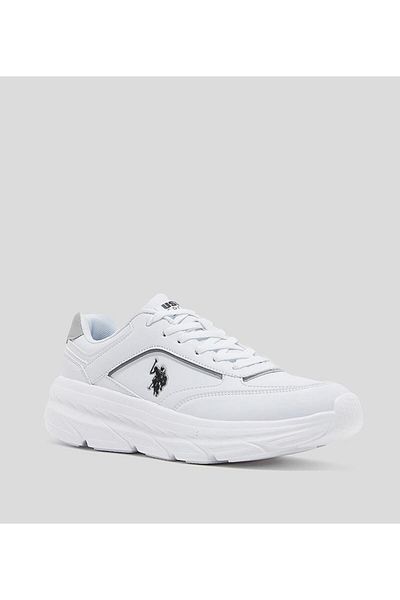 U.S. Polo Assn. HILDA GLB 4FX - White Women's Casual Running Shoes