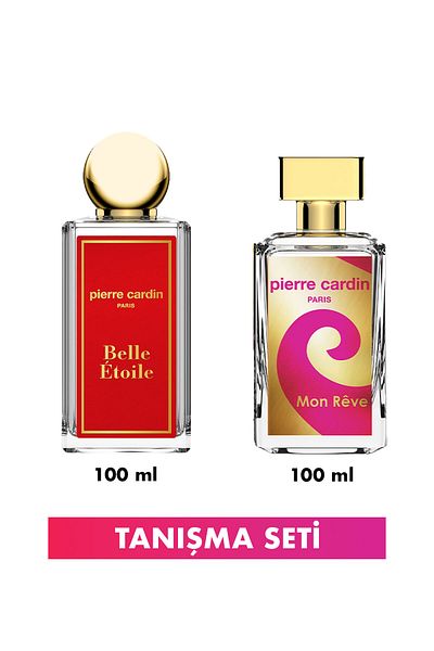 Pierre Cardin Mon Reve and Belle Etoile EDP 100 ml Double Women's Perfume Set STCC021302