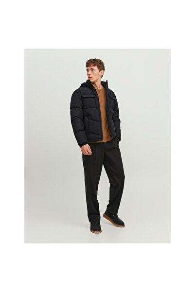 Jack & Jones Jack&Jones JJMason SN12236044 Black Puffer Jacket