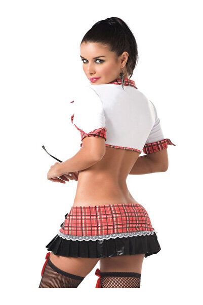 Çebi Çamaşırları Kadın Seksi Fantezi Üniformalı Kostüm