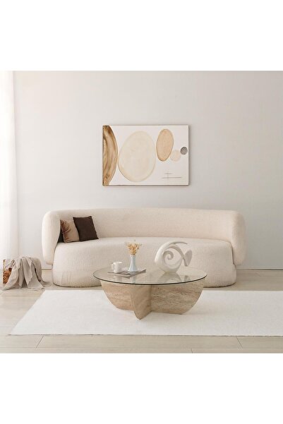 NEOstill - Lily Cam Sehpa / Traverten Desen