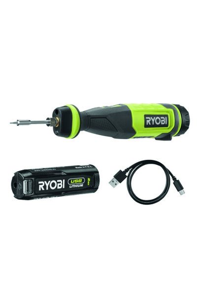 Ryobi AKÜLÜ KALEM HAVYA RSI4-120G 4 V Lİ-ION RYOBİ T5133006146