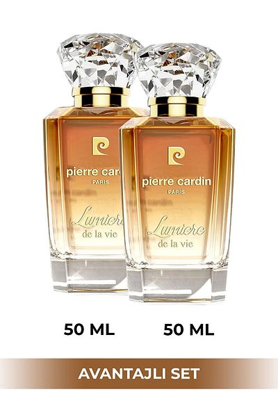 Pierre Cardin Lumiere De La Vie EDP 50 ml Double Women's Perfume Set STCC021202