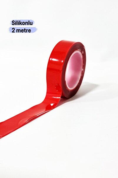 metafortoys Silikonlu Çift Taraflı Montaj Bandı