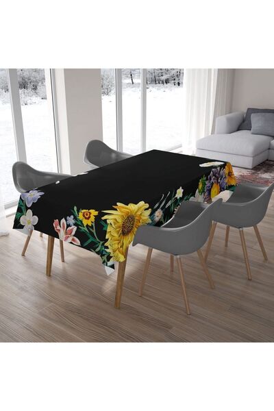 Ardizayn Crna, Cvetni dezen , Digitalna štampa kom Stolnjak