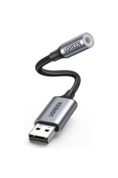 Ugreen Usb-a To 3.5mm Jack Ses Kartı Adaptörü