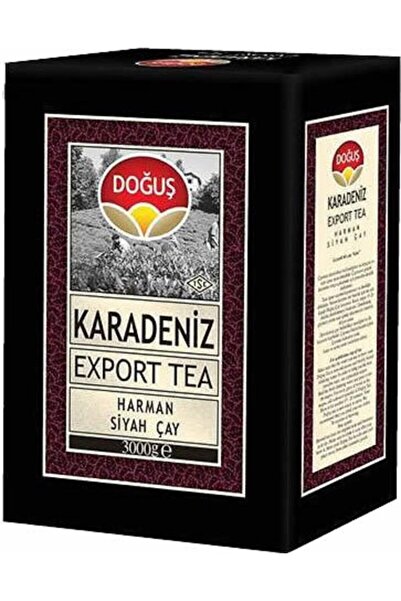 Doğuş Karadeniz Export Tea Harman Siyah Çay Karton Kutulu 3 Kg