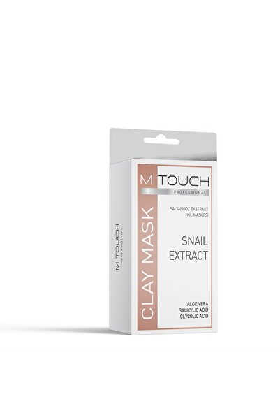 mtouch M TOUCH 5 Lİ SALYONGOZ EKSTRAKT KİL MASKESİ (SNAIL EXTRACT CLAY MASK) ...