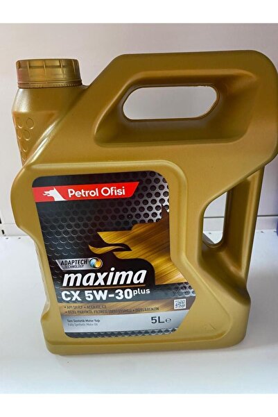 Petrol Ofisi Cx 5w-30 5 Lt C3 Uyumlu Motor Yağı 2025 Üretim