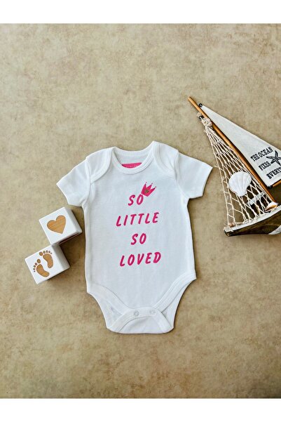 So Little So Loved - Özel Tasarım Bebek Body/zıbın
