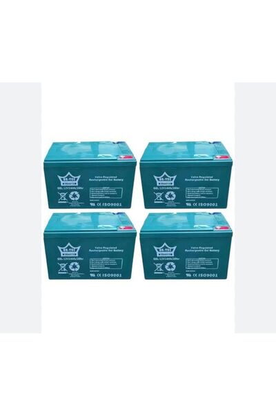 Volta Vsm Vsc Vst Akü Takimi 4 Adet 12v 14 Ah