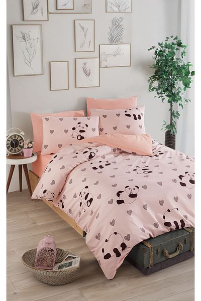 Loyal Home Set cuvertură de pilota unică Teddy Bear