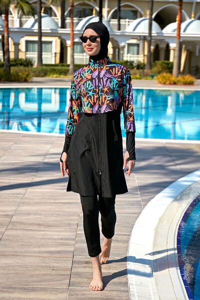 Remsa Mayo R105 Mercani - Full Covered and Front Covered Hijab Swimsuit