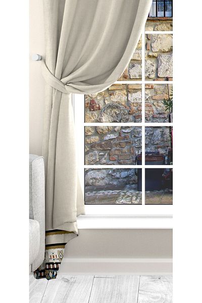Ardizayn Κουρτίνα φόντου Bohemian Striped, Velvet, Printed, Υπνοδωμάτιο, Πόρτα, Κουζίνα, Σαλόνι με δύο πτερύγια