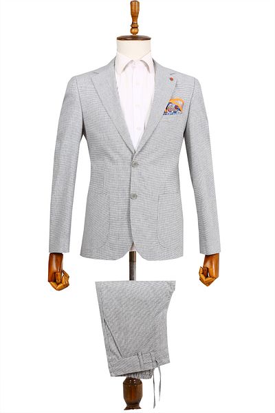 ACTUAL Men's Gray Suit - 4050-2 Model