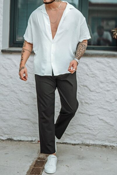 Tarz Cool Чоловіча сорочка Oversize з крепу