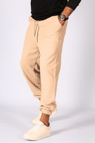 BayBayan Ανδρικό Stretch Jogger Sweatpants - Τρίκλωνο, Βαμβακερό