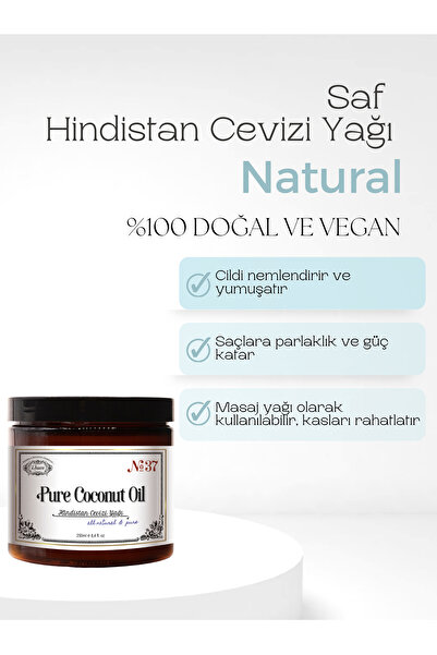 Rosece Saf Hindistan Cevizi Yağı | %100 Saf Doğal | 250 ml