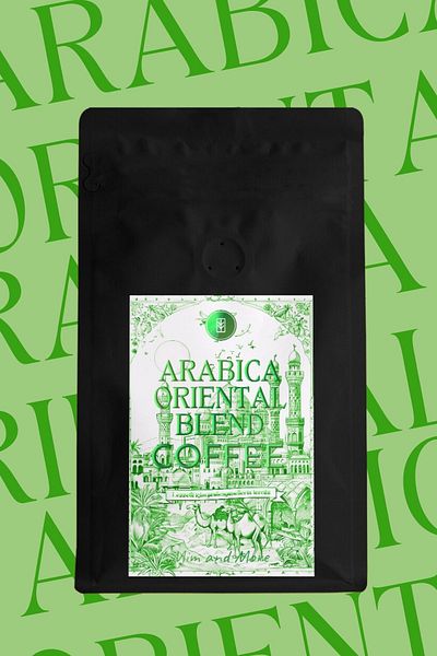 Mim and More Arabica Oriental Blend Coffee Core, 250 g