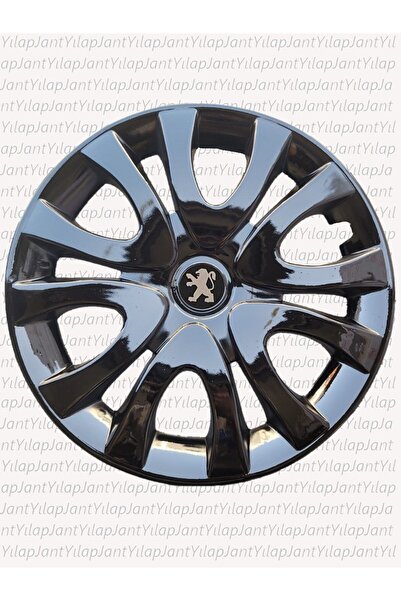 YILAPJANT PEUGEOT 15 INC SİYAH JANT KAPAĞI KIRILMAZ PEJO