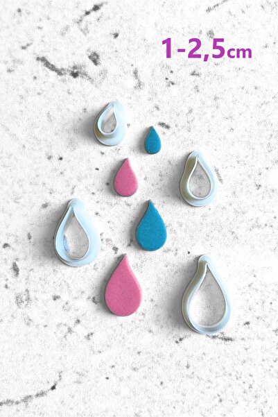 WE3D 1-2,5cm Mini Drop Polymer Clay Ceramic Plasticine Set