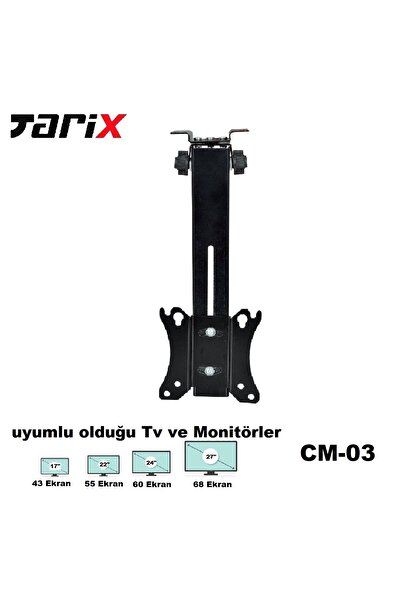 Genel Markalar Cm-03 Eğimli Tavan Askı Aparatı 17"-27"