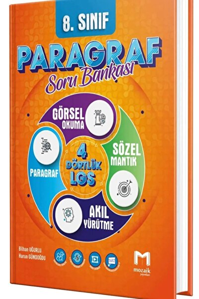 Apotemi Yayınları 9,10,11 Apotemi 2024 Mozaik LGS 8. Sınıf Paragraf Soru Bankası