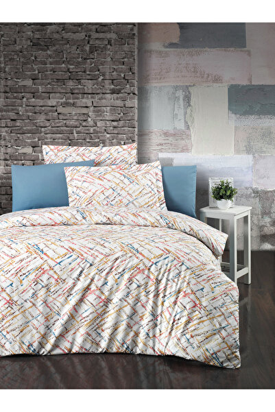 Soft %100 cotton poplin ranforce bed set 100% pamuk çift nevresim takımı