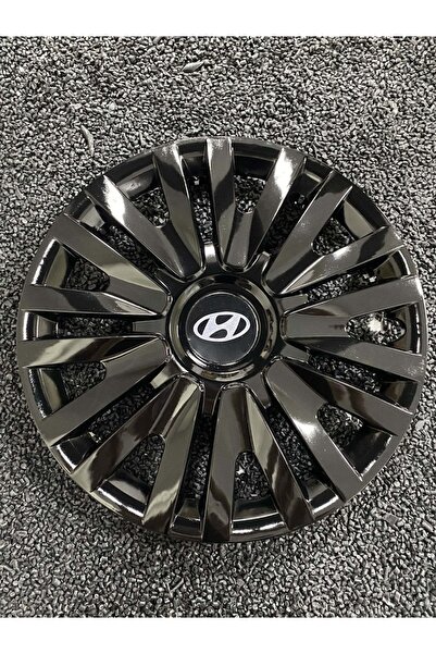 YILAPJANT Hyundai I30 15" Inç Kırılmaz Jant Kapağı Siyah 4 Adet
