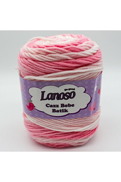 Lanoso Cazz Bebe Batik El Örgü İpliği - 751 Batik -
