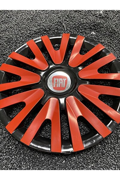YILAPJANT Fiat 13 Inc Kırmızı Renkli Jant Kapağı Kırılmaz