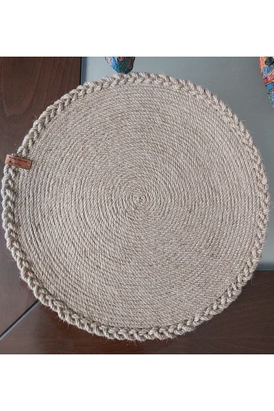 home decors by özlem Decorative Cover, Wicker Runner, Table Cover, Kitchen Cover, Coffee Table Console Cover - 48x48 Cm